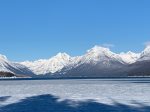 Winter views on Lake McDonald GNP